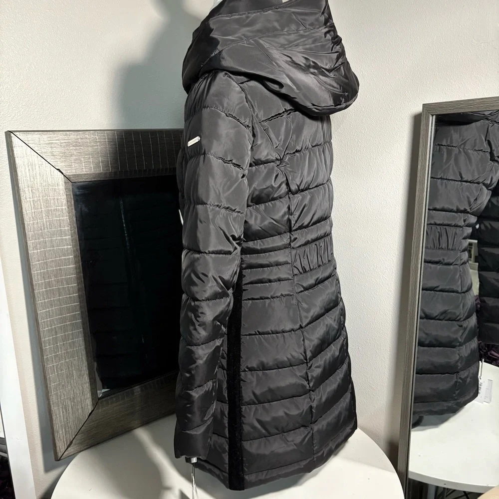 NWT Laundry by Shelli Segal woman’s puffer winter coat, size small - Picture 6 of 15